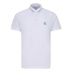 Áo Polo Nam Giovanni GPL0153-1 Màu Trắng Size L