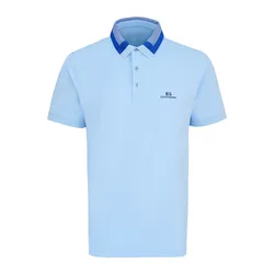 Áo Polo Nam Giovanni Regular Fit Polo Shirt GPL0147-1 Màu Xanh Da Trời Size S