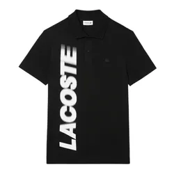 Áo Polo Nam Lacoste Regular Fit Movement Printed PH2801 51 031 Màu Đen Size 4