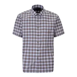 Áo Sơ Mi Cộc Tay Nam Giovanni GSS0147-1 Màu  Nâu Size L