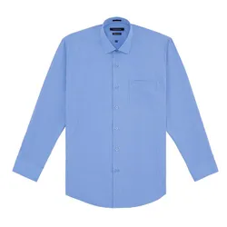 Áo Sơ Mi Dài Tay Nam Giovanni GLS0254-1OB Kẻ Caro Màu Xanh Da Trời Size L