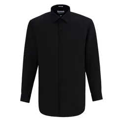 Áo Sơ Mi Dài Tay Nam Giovanni GLS0376-1NK Màu Đen Size L