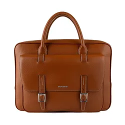 Cặp Xách Tay Nam Giovanni GBB0031-1 Màu Nâu