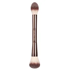 Cọ Trang Điểm 2 Đầu Nhỏ Hourglass Lighting Edit Brush Màu Nâu