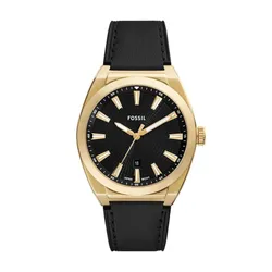 Đồng Hồ Nam Fossil Everett Watch FS6089 Màu Đen Phối Vàng
