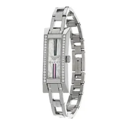Đồng Hồ Nữ Gucci 110L G-Link Watch YA110508 Màu Bạc