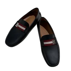Giày Lười Bally Wiliam Black Sheep Plain MSD041 CP025 U901 Màu Đen Size 6