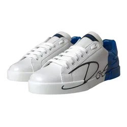Giày Sneaker Nam Dolce & Gabbana D&G CS1600 AI053 Màu Trắng Phối Xanh Dương Size 6