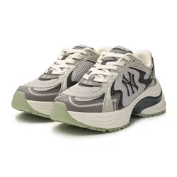 Giày Thể Thao MLB Korea Curve Runner New York Yankees Grey 3ARNSPL4N-50GRS Phối Màu Size 230