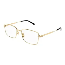 Gọng Kính Nam Cartier Glasses Frame CT0347O 001 Màu Vàng Gold