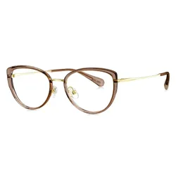 Gọng Kính Nữ Bolon BJ6156 B21 Màu Nâu Vàng