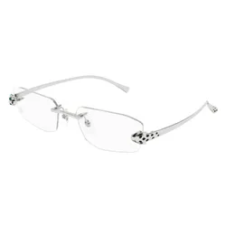 Gọng Kính Nữ Cartier CT0494O 002 Màu Bạc