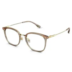 Gọng Kính Nữ Molsion MA6011 B21 Màu Nâu - Vàng