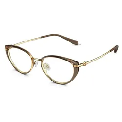 Gọng Kính Nữ Molsion MA6029 B21 Màu Nâu - Vàng