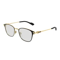 Gọng Kính Unisex Gucci GG1740OK 001 Màu Đen/Gold