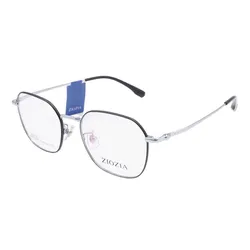 Gọng Kính Unisex Ziozia Eyeglasses KQZTT9062 C21 Màu Bạc