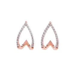 Khuyên Tai Nữ Morina Earrings H0534 Màu Vàng Hồng