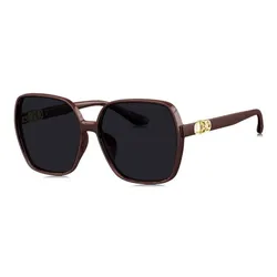 Kính Mát Nữ Bolon Sunglasses BL5082 C30 Màu Đỏ Nâu