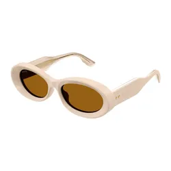 Kính Mát Nữ Gucci GG1527S 004 Sunglasses Màu Be