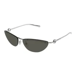 Kính Mát Nữ Gucci Silver Sunglasses GG1701S 001 Màu Bạc Xám