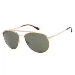 Kính Mát Unisex Lacoste Pilot Sunglasses L177S 714 57 Màu Vàng Xám