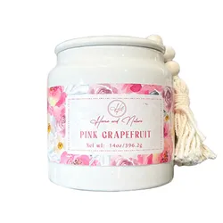 Nến Thơm Home & Nature Pink Grapefruit Scented Candles 396.2g