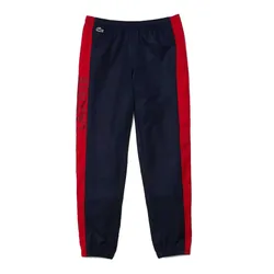 Quần Gió Nam Lacoste Men's Tracksuit XH0786 Màu Xanh/Đỏ Size 3