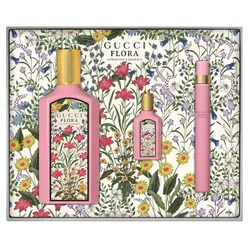 Set Nước Hoa Nữ Gucci Flora Gorgeous Gardenia EDP 100ml + EDP 10ml + EDP 5ml