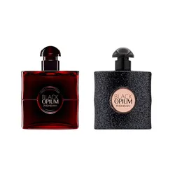 Set Nước Hoa Nữ Yves Saint Laurent YSL ( Black Opium EDP 7.5ml+ Opium Over Red EDP 7.5ml)