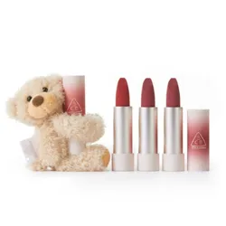 Set Son Lì 13 De Marzo 3CE Cashmere Hug Lipstick Set 3 Món  T_VĐ