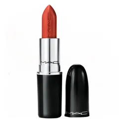 Son MAC Lustreglass Sheer Shine Lipstick 563 Obviously Màu Cam Gạch 