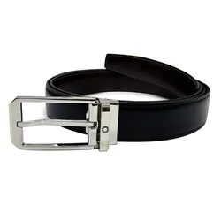 Thắt Lưng Nam Montblanc Reversible Leather Belt MB118914 Màu Đen Nâu