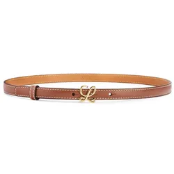Thắt Lưng Nữ Loewe Belt Tan E821238X01-2526 Bản 1.5cm Màu Nâu