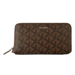 Túi Cầm Tay Nam Giovanni Clutch GCL0056-1 Màu Nâu