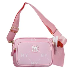 Túi Đeo Chéo Trẻ Em MLB Kids Dia Monogram Camera Bag New York Yankees 7ACRMD45N-PK Màu Hồng