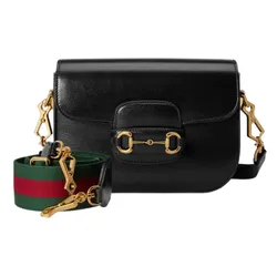 Túi Đeo Vai Nữ Gucci Horsebit 1955 Mini Shoulder Bag 658574-18YSG-1060 Màu Đen
