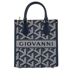 Túi Xách Tay Nữ Giovanni Grammi Città DLD0164-1DN Màu Xanh Navy
