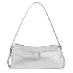 Túi Xách Tay Nữ Charles & Keith Rachel Pocket Chain Handle Bag CK2-20160191 Silver Màu Bạc