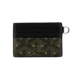 Ví Đựng Thẻ Nam Giovanni Card Wallet GCH0002-1 Màu Đen Phối Xanh Rêu