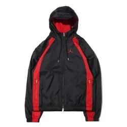 Áo Khoác Nam Nike Jordan Essential Woven Full Zip Jacket DJ9829-010 Màu Đen Phối Đỏ Size XL (Form Á)