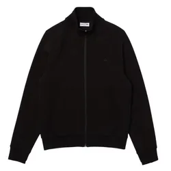 Áo Khoác Nỉ Nam Lacoste High-Neck Zip-Up Sweatshirt SH2702 - 031 Màu Đen Size 4