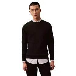 Áo Len Nam Calvin Klein CK Supima Cotton Sweater 40EM303-001 Black Màu Đen Size XS