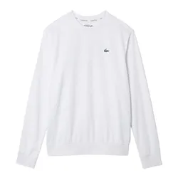 Áo Nỉ Sweater Nam Lacoste Sport Men's Classic Fit Crew Neck Printed Sweatshirt SH9432.001 Màu Trắng Size 5
