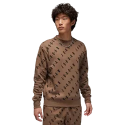Áo Nỉ Sweater Nam Nike Air Jordan SS23 Basketball Fleece Sweatshirt DX9174-274 (Form Á) Màu Nâu Size XL