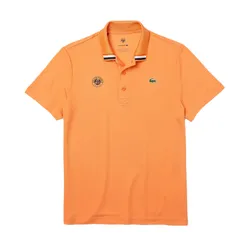 Áo Polo Unisex Lacoste Pour Roland-Garros - Mandarinier Màu Cam Size 3