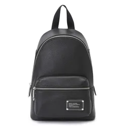 Balo Nữ Marc Jacobs Leather Workwear Small Backpack 4P4HBP005H01-001 Màu Đen   
