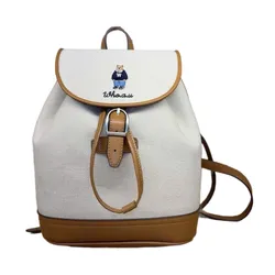 Balo WHOAU Steve Canvas Backpack WHBGF2211A Màu Be