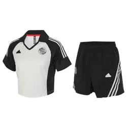 Bộ Quần Áo Cộc Tay Nữ Adidas JC8641-JC8650 Màu Trắng Đen Size L (Form China)