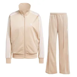 Bộ Quần Áo Nữ Adidas Loose Firebird IZ2758/IZ2753 Màu Be Size S (Form Âu)