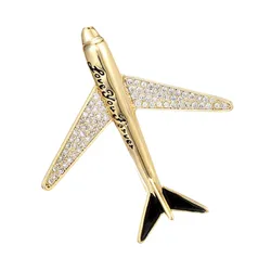 Cài Áo Nữ Meri Fly Away BR828 Màu Vàng